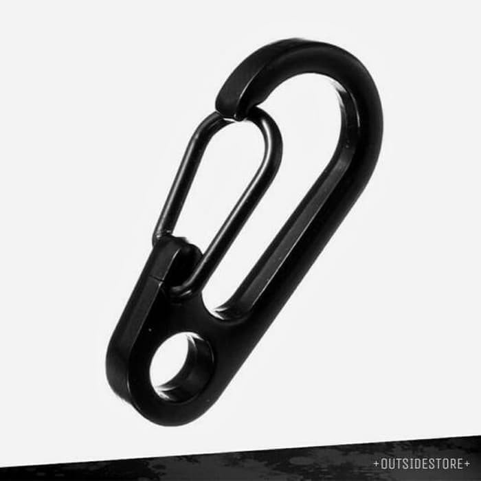 Carabiner Mini Pengait Kunci Gantungan Bucke Paracord Keychain