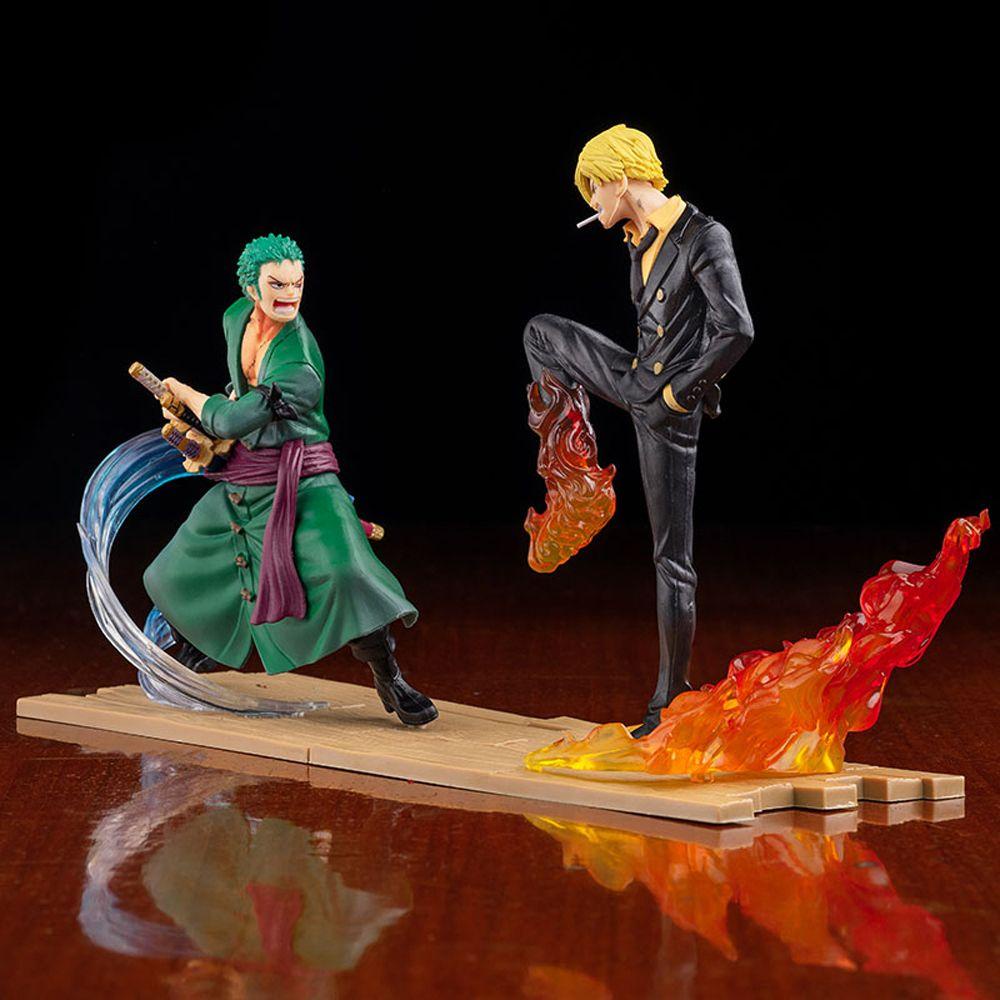 [Elegan] Koleksi Action Figure PVC Figure 16CM Kartun Vinsmoke Sanji