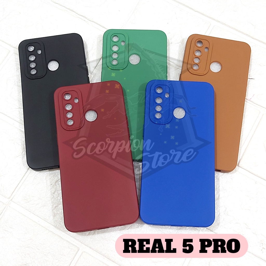 SOFTCASE REALME 5 PRO - CASE MACARON PRO CAMERA REALME 5 PRO - SS