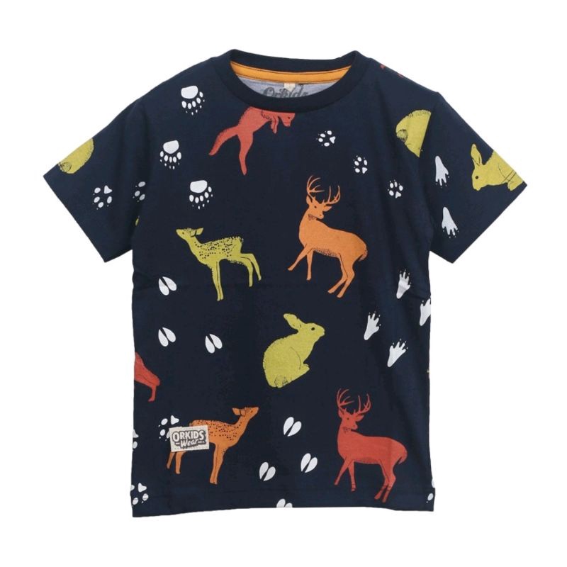 Baju Anak Orkids Oblong Anak Kaos Anak Orkids seri Night Animal