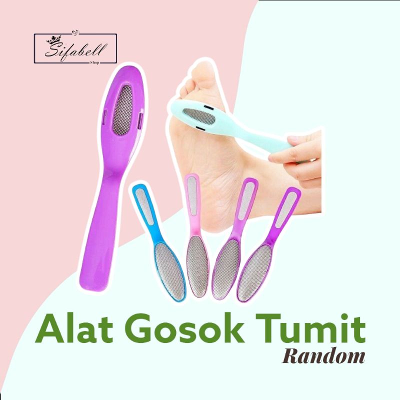 Alat Penghalus Tumit Telapak Kaki 2Step Pedicure Tools Amplas Calluses Remover