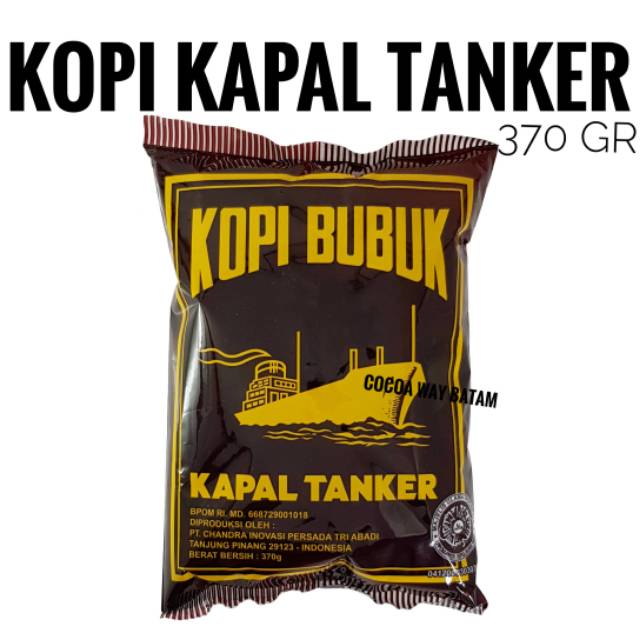 

Kopi Kapal Tanker 370gr / Kopi Bubuk Kapal Tanker