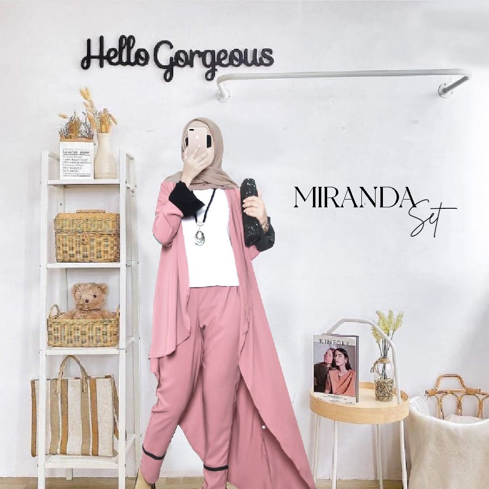 FASHION MUSLIM SETELAN MIRANDA DMR