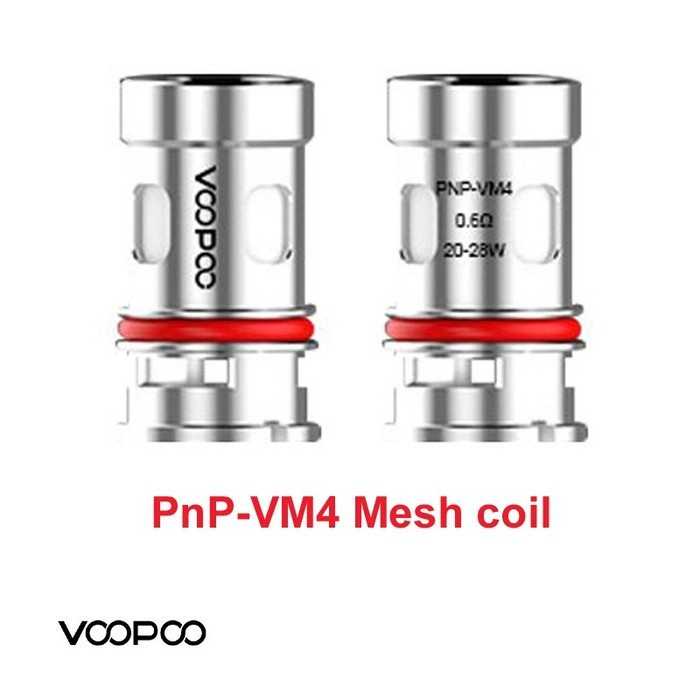 COIL VAPOOR VOOPOO VINCI VM-4 0.6 OHM ISI 1 VAPEE MURAH