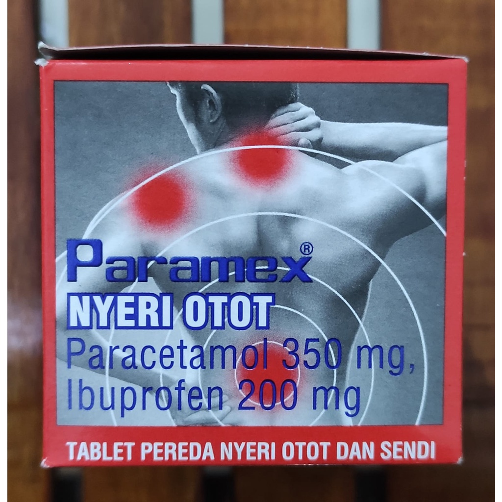 Paramex 4 Tablet / Paramex Sakit Kepala / Flu dan Batuk / Nyeri Otot