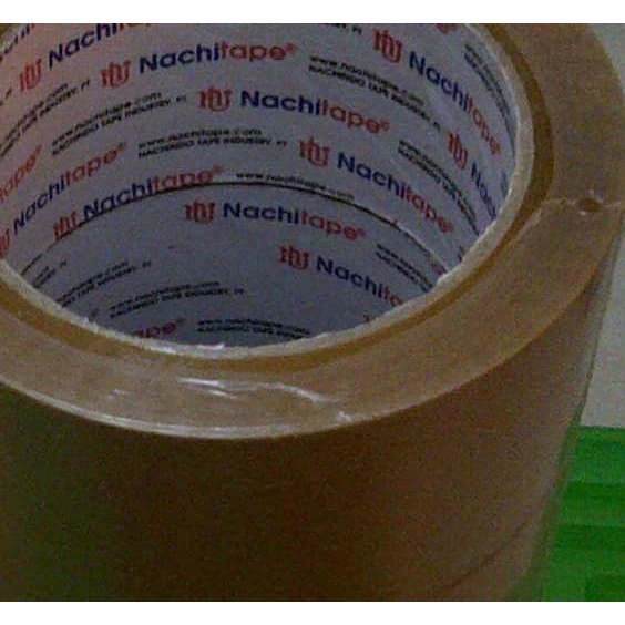 

♨ Lakban Isolasi Tape Coklat Nachi 2” x 100 yard ✭