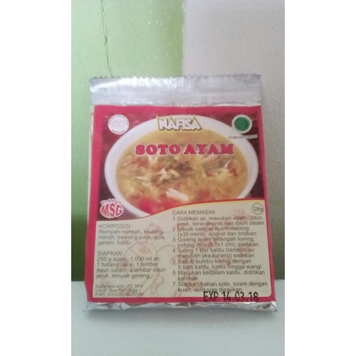 

Bumbu Soto Ayam Sehat