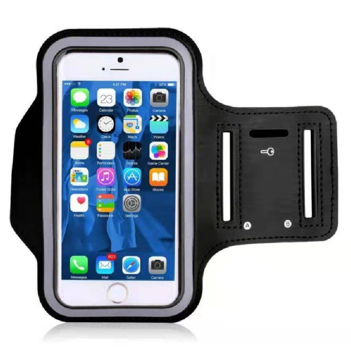 Armband Black Universal Sport Ambrand CASE Size XL WATERPROOF HP Grosir