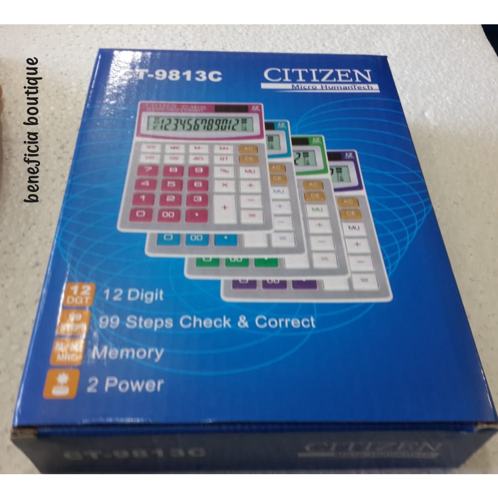 

KALKULATOR CITIZEN CT 9813C, 12 DIGIT