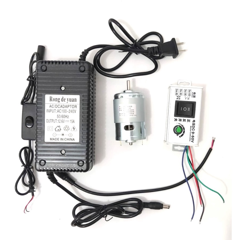 Paket!!! Dinamo 895 + Power supply + Dimmer Forward-Reverse (7020)