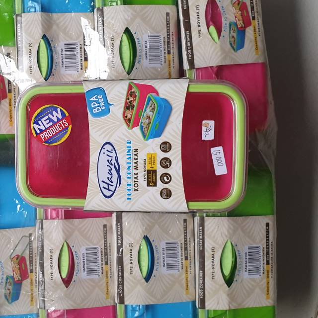 Hawaii Novara S / hawaii 8153 / Kotak makan hawaii / food container / tepak