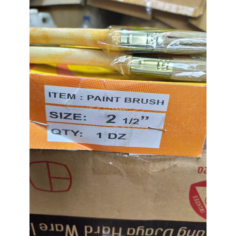

Kuas cat 2.5" Qty 1dusin