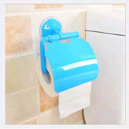 Tempat Tisu Gulung Toilet Roll Holder Tisu Gulung Dapur Gantungan Tisue Holder Warna Kuat Minimalis