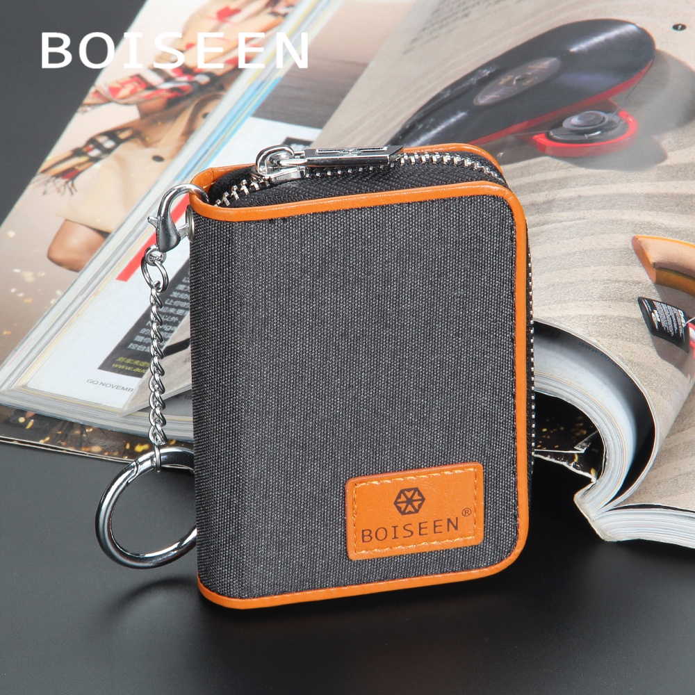 BOISEEN D6101 Dompet Kartu Pria Wanita Bahan Kulit PU Leather Premium WATCHKITE WKOS