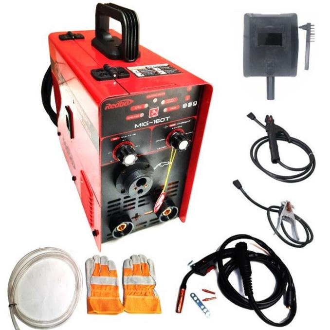 ((((()paling dicari] Redbo Mig 160T Mesin Las Tanpa Gas Co2 Gasless 160 A MMA