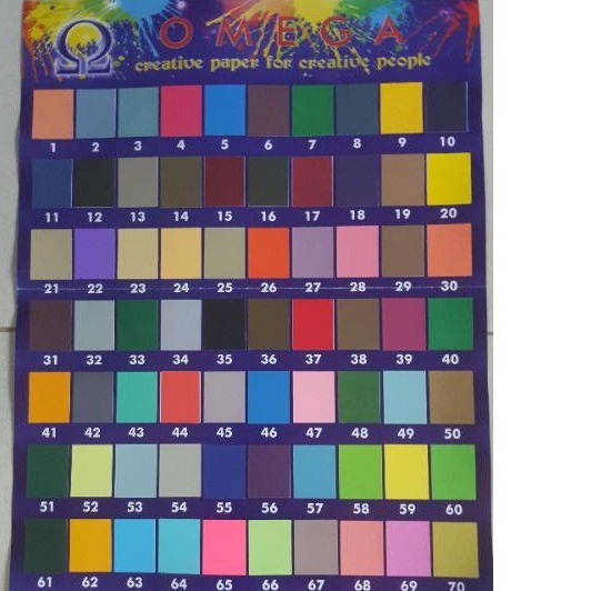 

H7Y Kertas Sampul Warna Buku Skripsi Omega Foil Karton Cover Omega Foil Paper Isi 50lembar