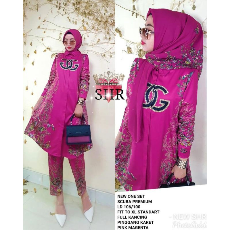 set scuba fuchia shr ori