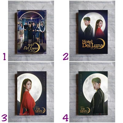 poster film drama korea drakor Hotel del luna hiasan dinding kayu walldecor rumah kamar dekorasi