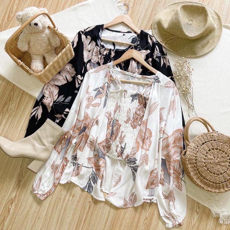 NSB28 Setelan Wanita MADANIE / Silena Set / Set Daleman + Luaran / Setelan Wanita Terbaru /Fashion W