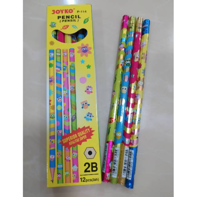 

Pencil Joyko 2B p-114 cute @12 pcs / pack