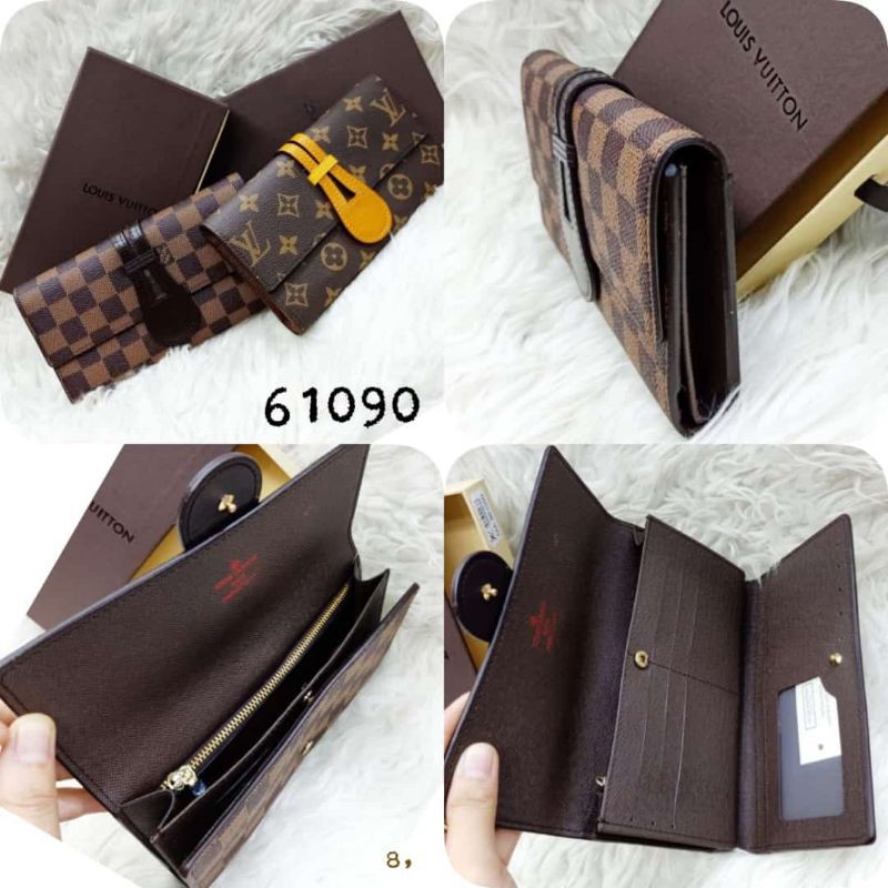 Dompet Lv Lipat/dompet wanita model Lis lidah kunci