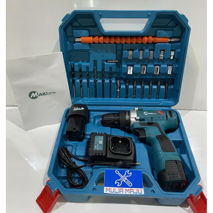 MESIN BOR BATRAI 18V SH 189 MAILTANK / CORDLESS DRILL 18V