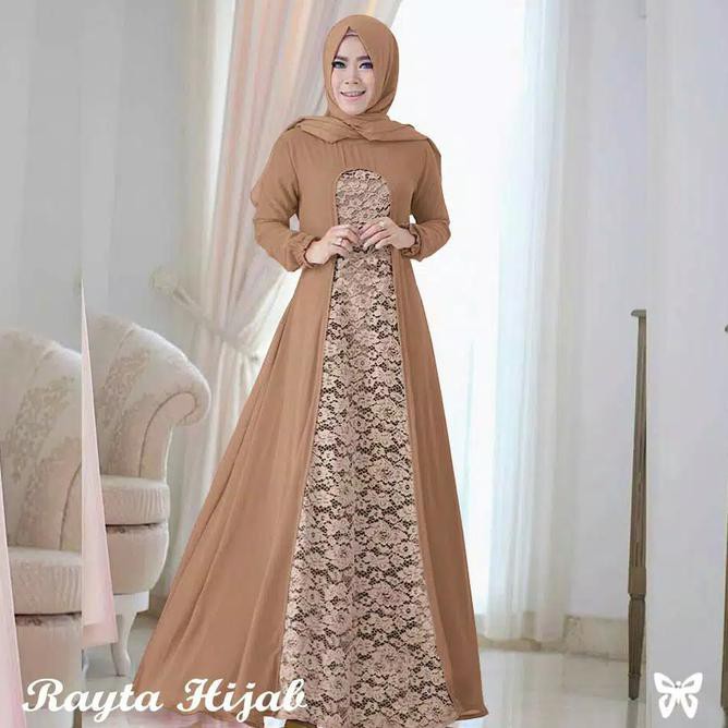 Af99- Gamis Maxi Rayta HL8735 Fashiion muslim/Dress Muslim