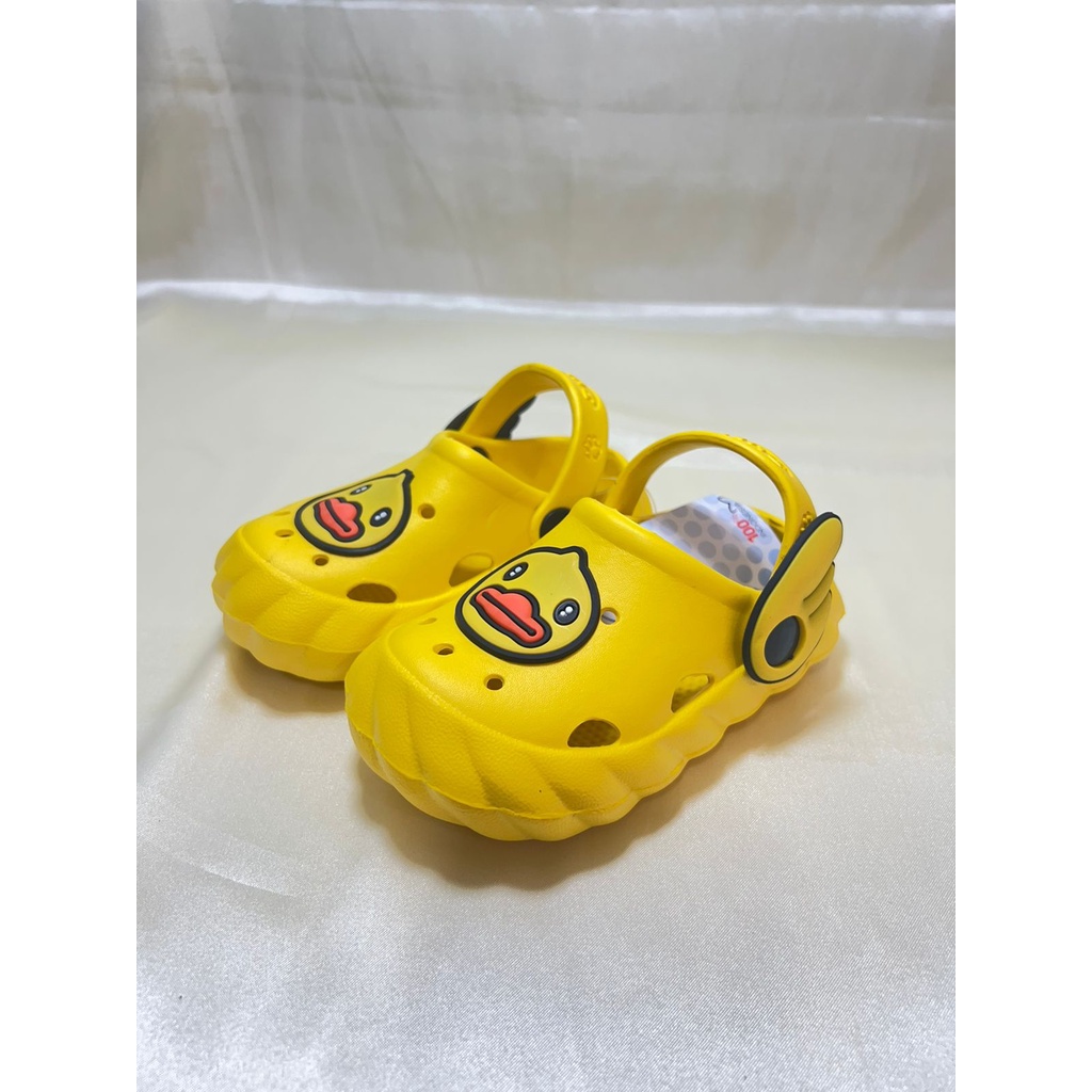 DX-377E Sandal Baim Anak Laki Laki Karakter Bebek / Sandal Karet Anak Cowok Merek Dulux Size 20-25