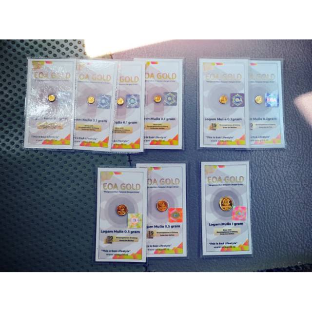 EMAS EOA GOLD 0.1 GRAM 24 KARAT