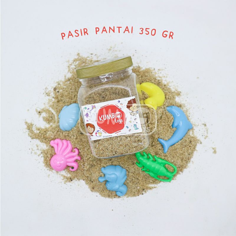 Pasir Pantai Alami Kemasan 350gr JAR