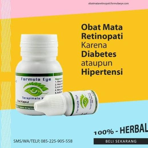 TERLARIS Obat Terapi Mata Katarak dan Retinopati Diabetes Murah