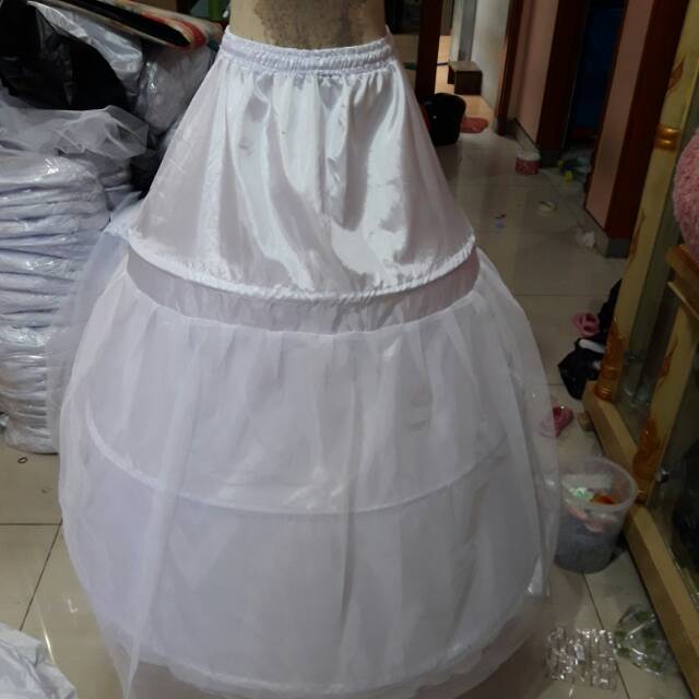 Petikut/peticoat ring 3 pengembang rok