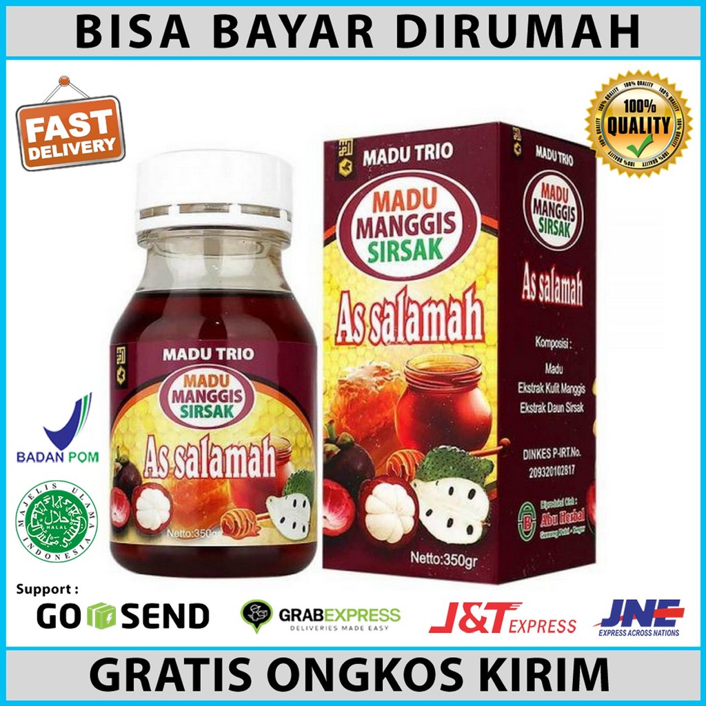 

obat herbal hipertensi Ampuh / herbal darah tinggi / Madu Trio Abu Herbal As salamah 100% Ori/alby_h