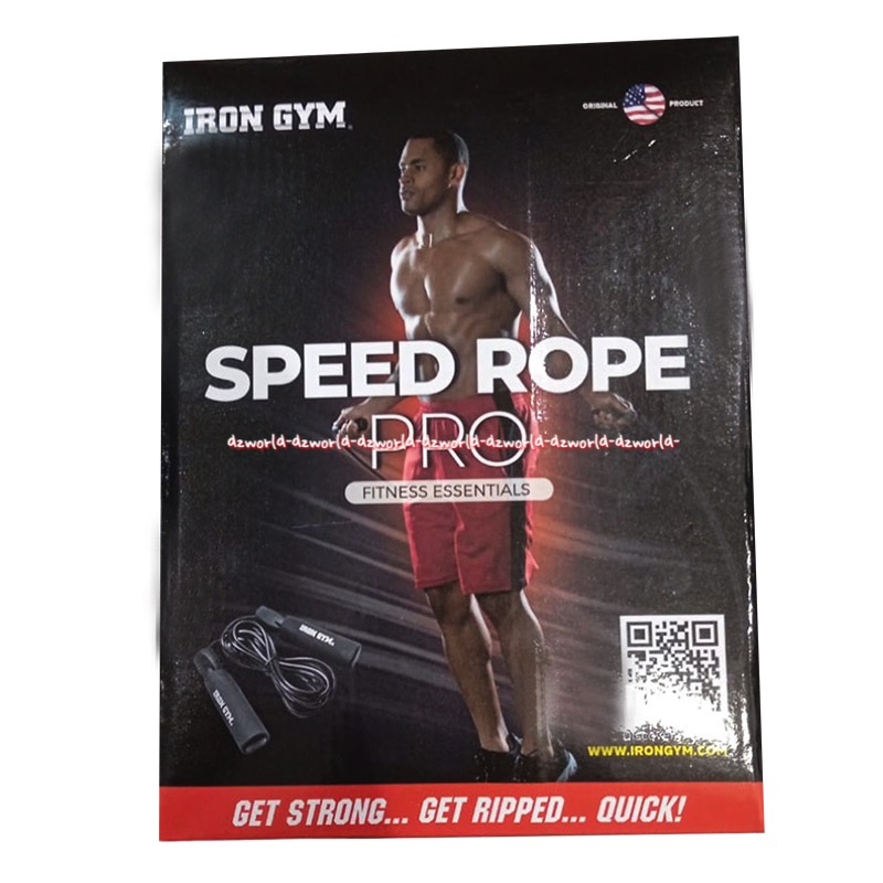 Iron Gym Speed Rope Skip Rope Pro Tali Skipping Irongym Tali Skip Untuk Loncat Tali Iron Gim Ropes