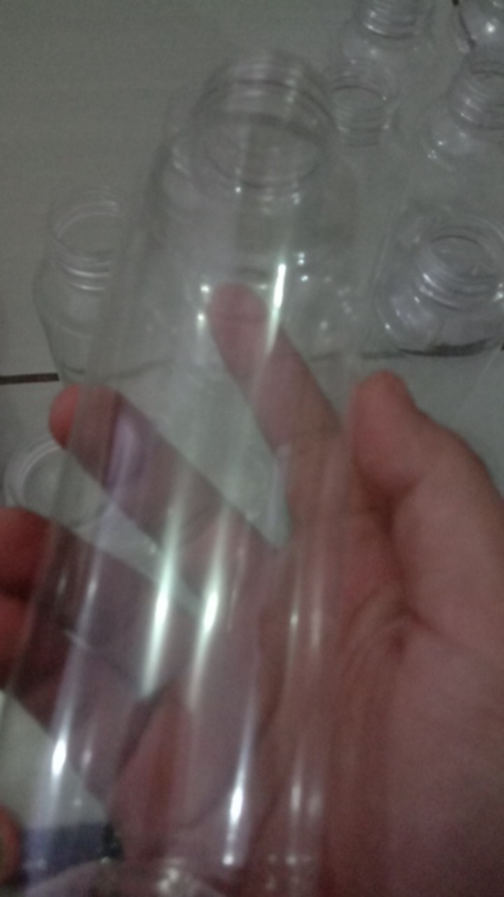 Botol Plastik Almond 250 Ml