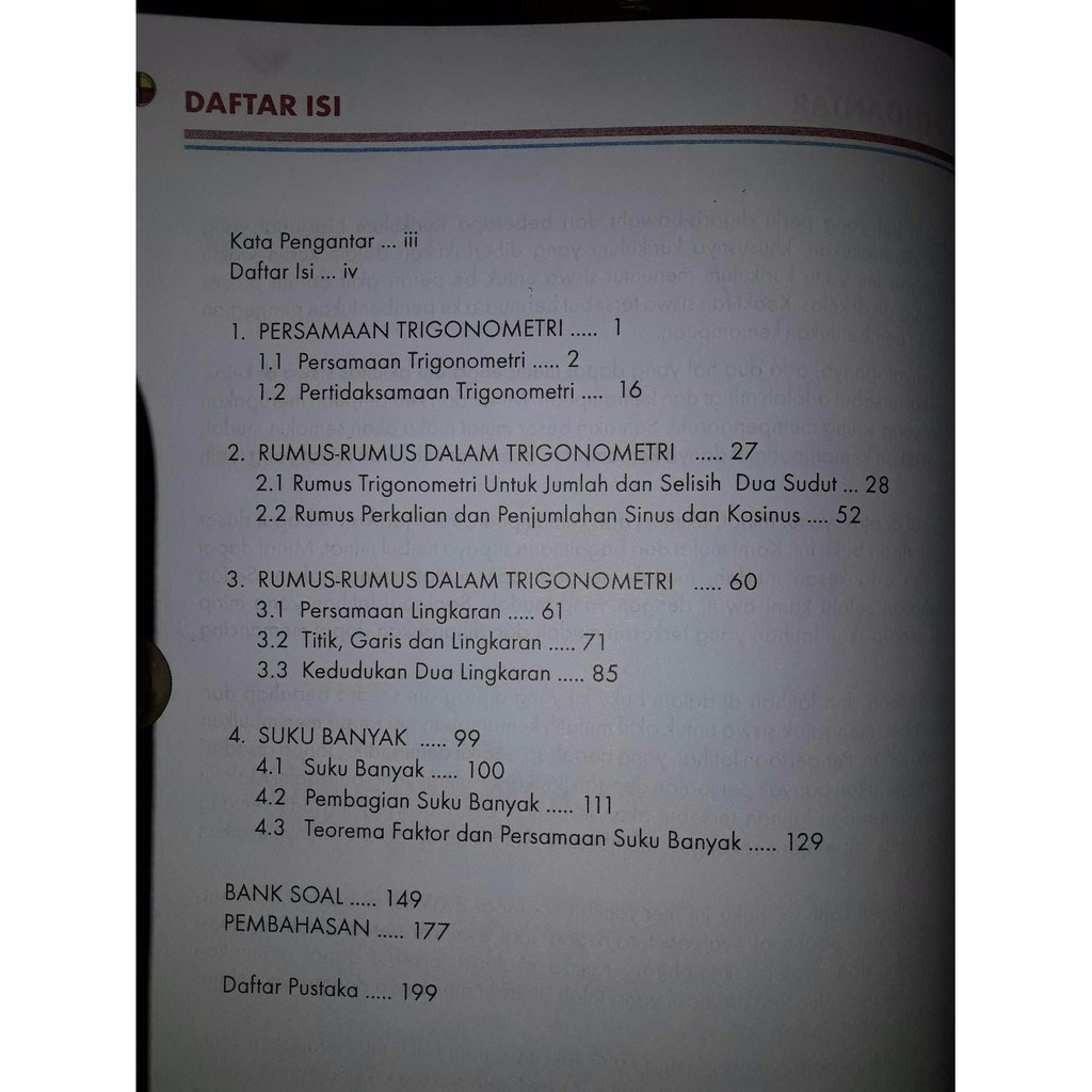 Pks Matematika Sma Ma Kelas Xi Pemintan Bank Soal Kurikulum 2013