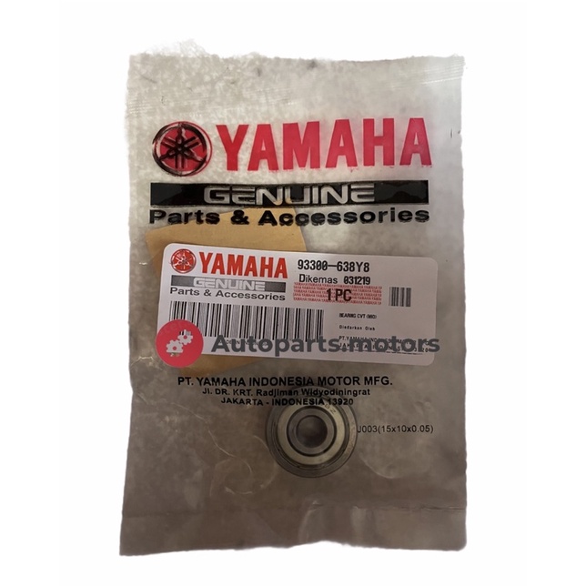 BEARING/LAHAR CVT MIO 638Z BAK CVT MIO