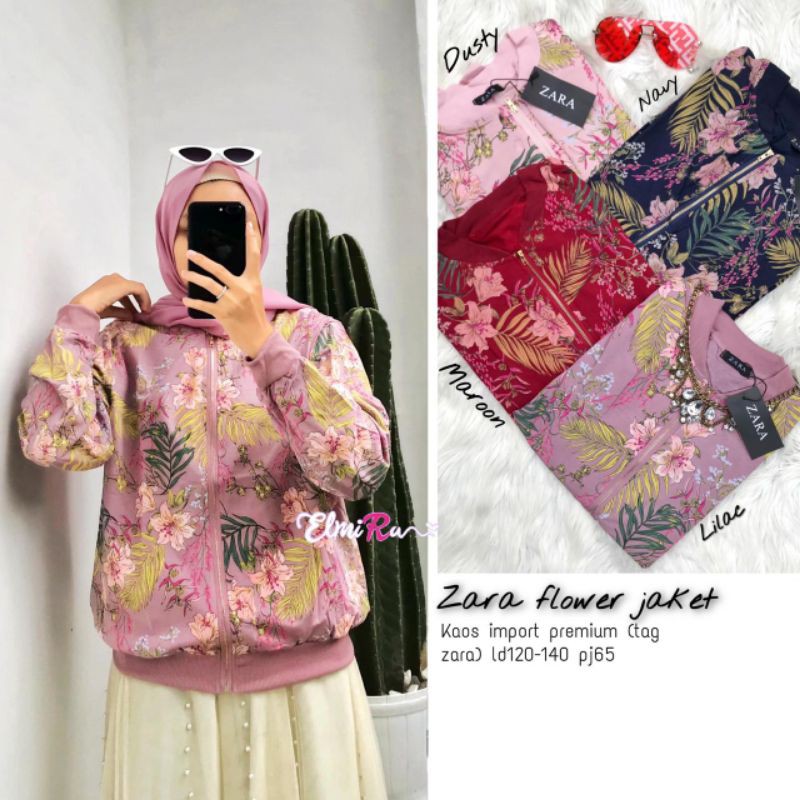 ZARA FLOWER JAKET BY ELMIRA