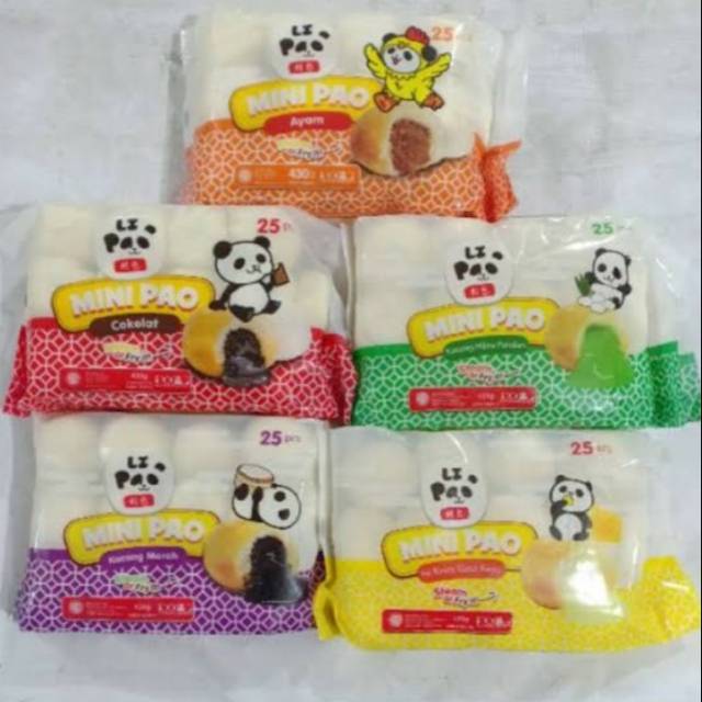 

Lipao Bapao Mini 5 Varian isi 25 pcs
