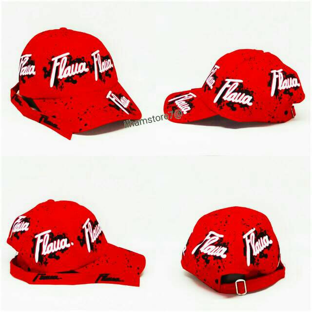 [COD]Topi Distro Pria/Topi Distro Prining Flava Tali Panjang/Topi Keren/Topi Distro Terlaris