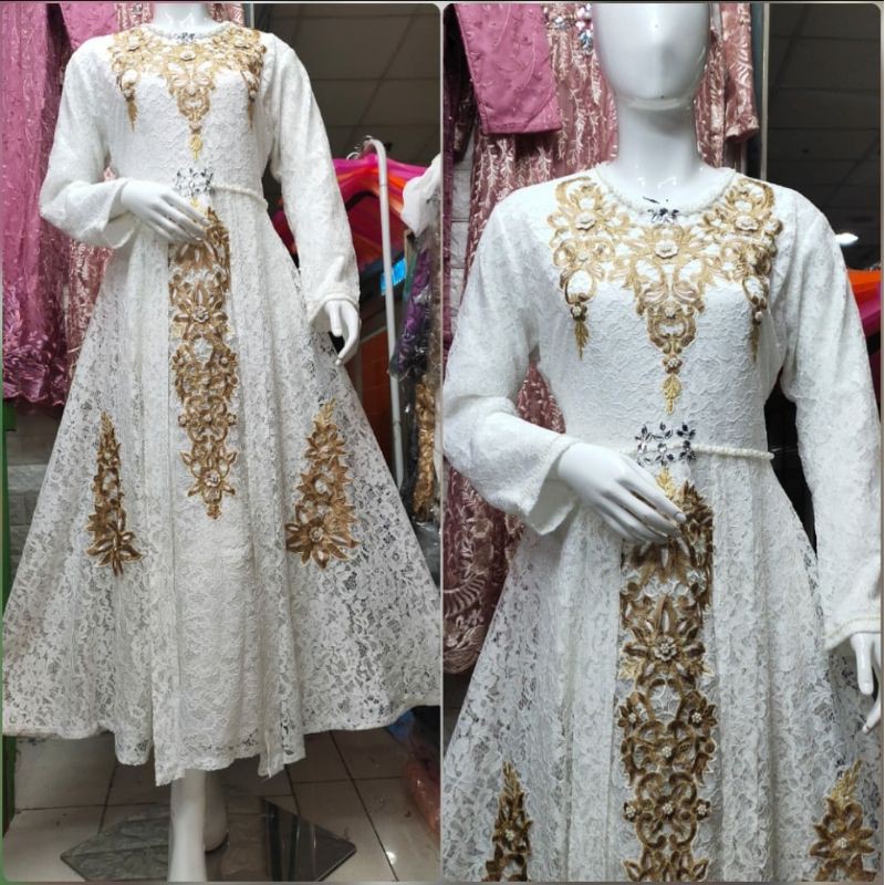 GAMIS BROKAT TERBARU_ GAMIS PAYET _ GAMIS SULTAN_ GAMIS MUSLIM