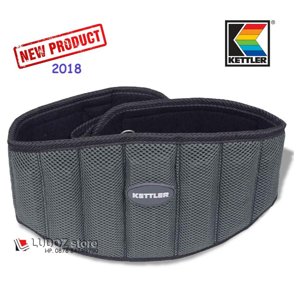 Dijual WEIGHT LIFTING BELT KETTLER Original Sabuk Ikat Pinggang Angkat Berat Gym Asli Berkualitas