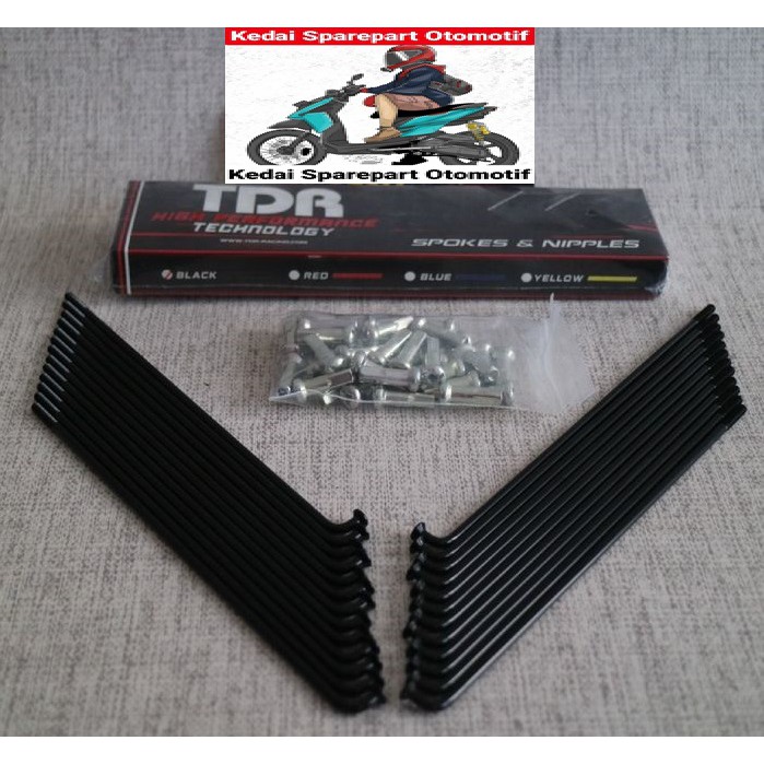 Jari - Jari TDR Black Hitam