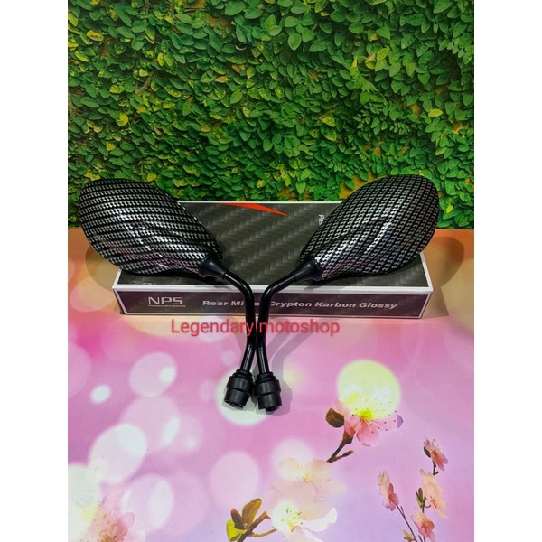 spion X1 Yamaha Chrome daun Carbon Nouvo Mio soul smile'Mio Jupiter MX Jupiter Z nmax Aerox plus dll