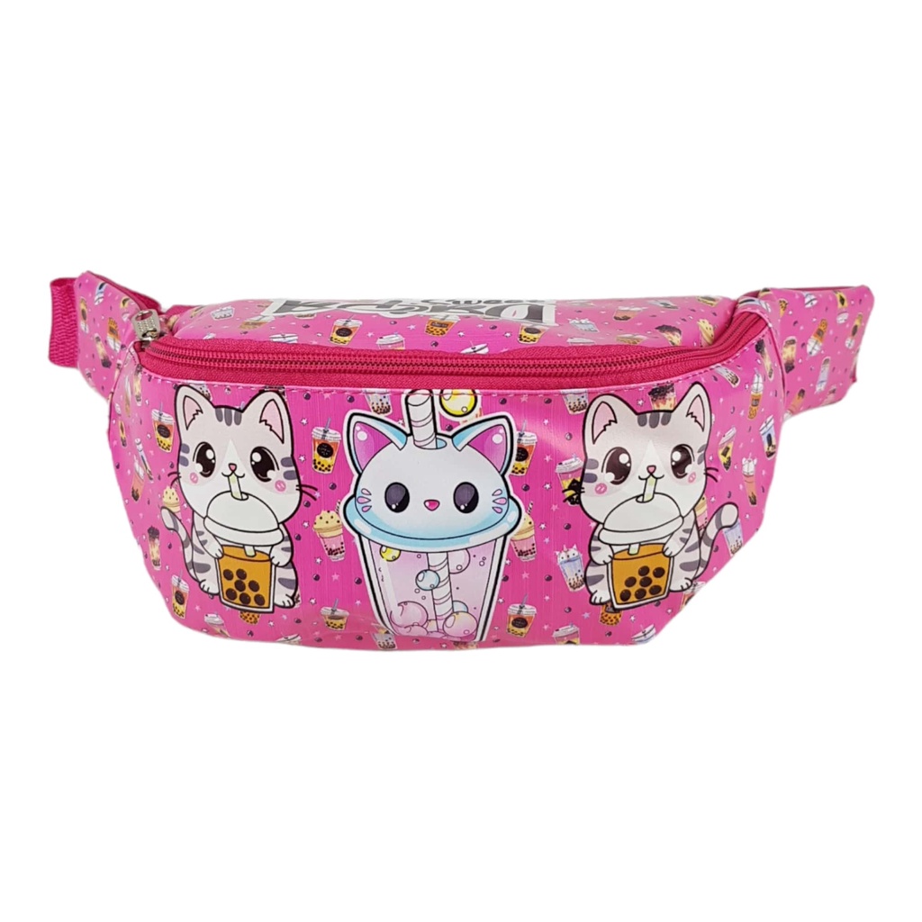 Waist Bag Anak Motif Full Print! Tas Pinggang Anak Laki-laki dan Anak PerempuanKeren!