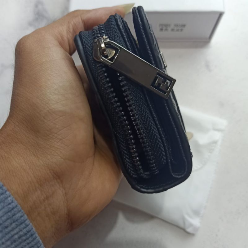 Dompet + Card Holder Fendi Leather embos Import