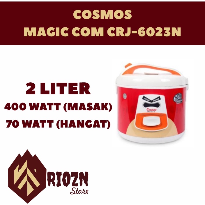 Magicom Cosmos 2 Liter CRJ 6023N penanak nasi penghangat nasi