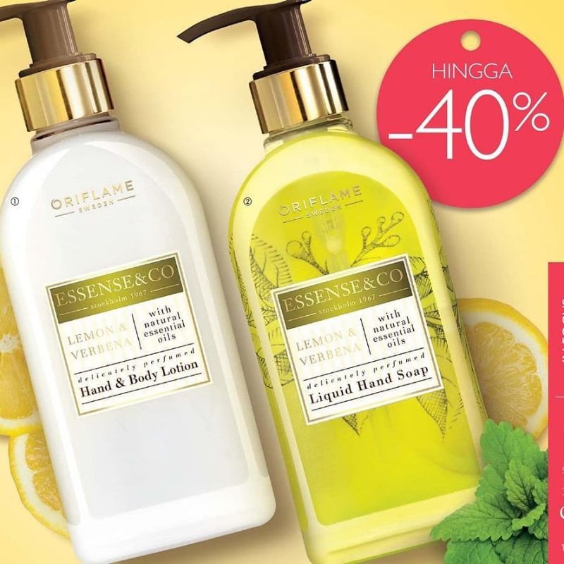 Essense&amp;Co Lemon &amp;Verbena Hand&amp; Body Lotion//Liquid Hand Soap