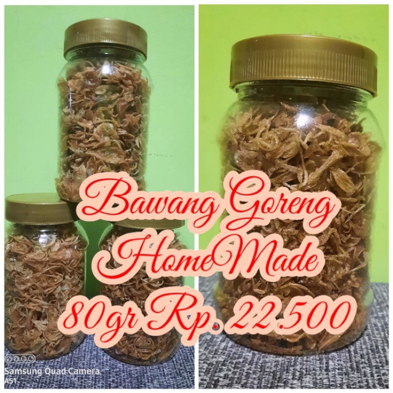 

bawang goreng homemade