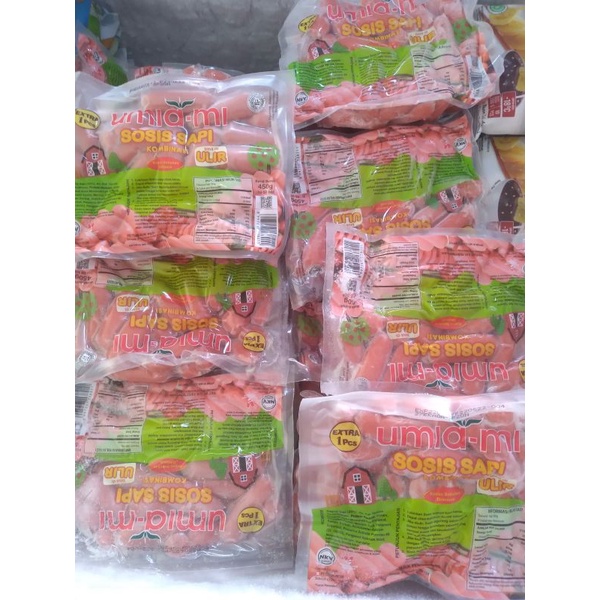 

Umiami sosis ulir cocktail isi 51pcs Frozen Food